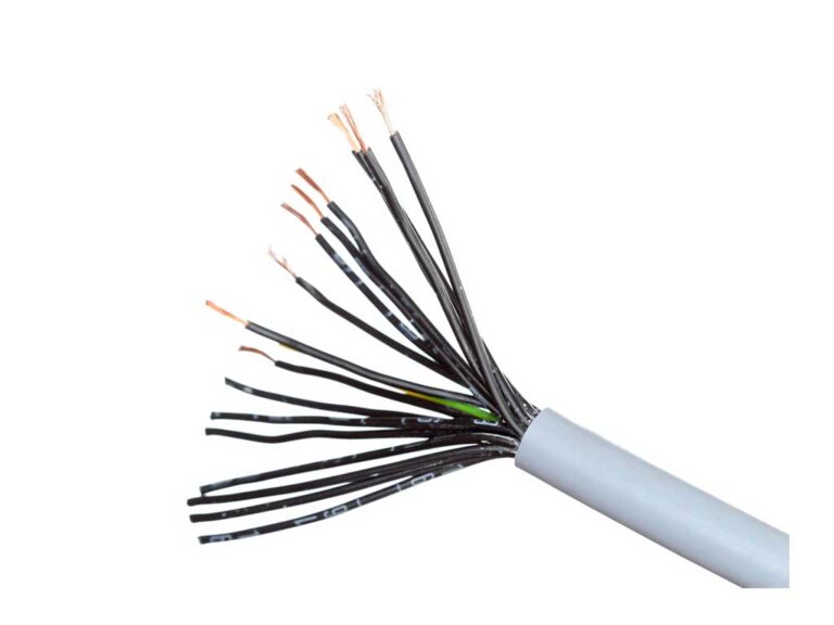 Multi core flexible conductor control cable PVC Insulated